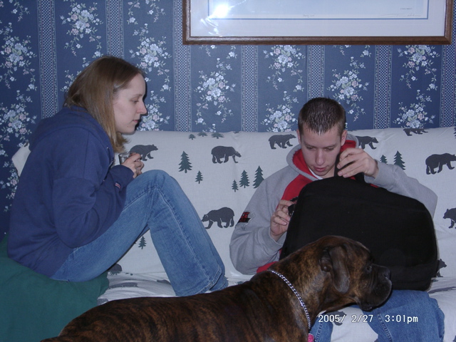 Me and Brian (and Puck)