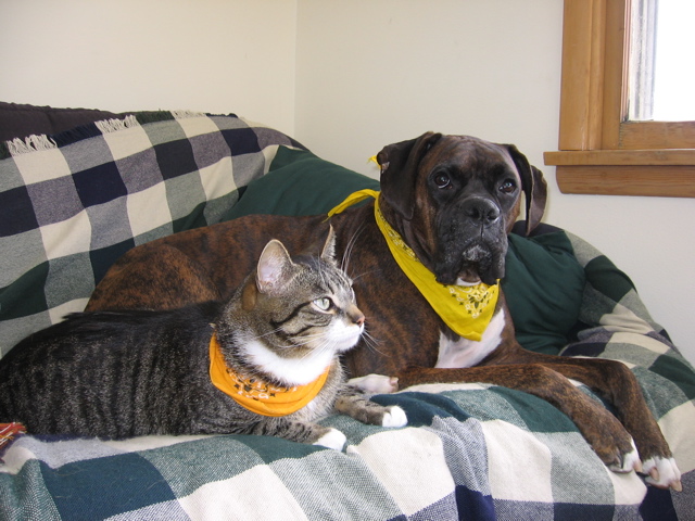 George and Puck